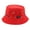 Red, variant on Summer Womens Bucket Hat Men Caps Fashion Casual Sun Go Out To Play Fisherman Basin Hat Sun Hats