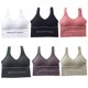 thumbnail image 4 of Qarigey Sports Strap Crop Top Mujer Fitness Ropa interior Chica Transpirable Chinlon Strap Bra Ejercicio Lencería Ropa interior verde claro Qarigey AP000410-06, 4 of 6