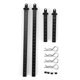 thumbnail image 1 of Car Front and Rear Shell Column Spare Parts Accessories Fit for RGT 136100 1/10 RC Car Black 68128BL, 1 of 4