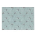 thumbnail image 1 of Deer Cutting Board, Winter Forest Background with Reindeer Abstract Fir Tree Pattern Snowy Nature, Decorative Tempered Glass Cutting and Serving Board, Small Size, Bluegrey Dried Rose, by Ambesonne, 1 of 1