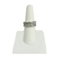 thumbnail image 5 of Women's Believe in Brilliance AAA Cubic Zirconia Fine Silver Plate Ring Set in Size 8., 5 of 5