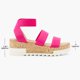 thumbnail image 4 of Sandalias Plataforma DREAM PAIRS REED-1 para Mujer en Rosa Neón Talla 7.5, 4 of 6