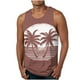 thumbnail image 1 of Camiseta sin mangas de cuello redondo para hombre, informal, a la moda, sin mangas, con estampado, blusa deportiva de cuello redondo para hombre, 1 of 4
