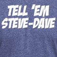 thumbnail image 3 of CafePress - Steve Dave Dark Men's Deluxe T Shirt - Mens Tri-blend T-Shirt, 3 of 4