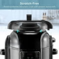 thumbnail image 4 of Travelwant Lid Stand Silicone Lid Holder Accessories and, 2 in 1 Kitchen Accessory Compatible with Ninja Foodi Pressure Cooker and Air Fryer 5 Qt, 6.5 Qt and 8 Quart, 4 of 7