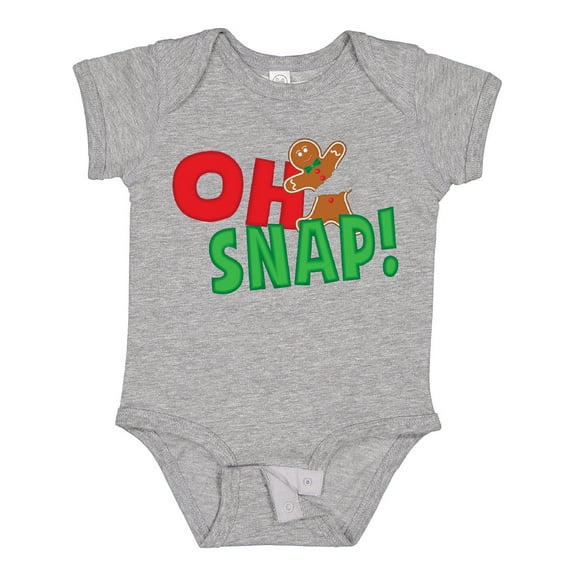 Inktastic Oh Snap Broken Gingerbread Boys or Girls Baby Bodysuit