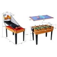 thumbnail image 5 of Furvclv Multi Game Table, 43 Inch 5-in-1 Combo Game Table, Hockey/Soccer Foosball/Pool/Table Tennis/basketball Table Combination Kit For Game Room Home, 5 of 9