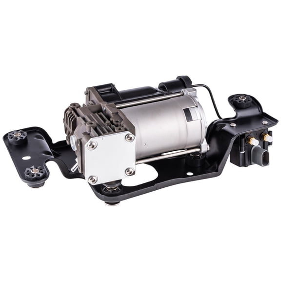 MOTORHEAD AUTO Air Suspension Compressor with Bracket, Direct OE Replacement for 2007-2014 BMW X5 X6