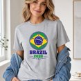 thumbnail image 3 of Jollimate Brazil Soccer T-Shirt, Brazil Fan Girl Shirt, Football Fan Gift, Soccer Lover Gift, 3 of 6