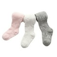 thumbnail image 5 of ELF Toddler Girls Fall Winter Tights, Bow Print Mesh Net Stocking Pantyhose Stretch Footed Leggings for Baby Girls, 5 of 7