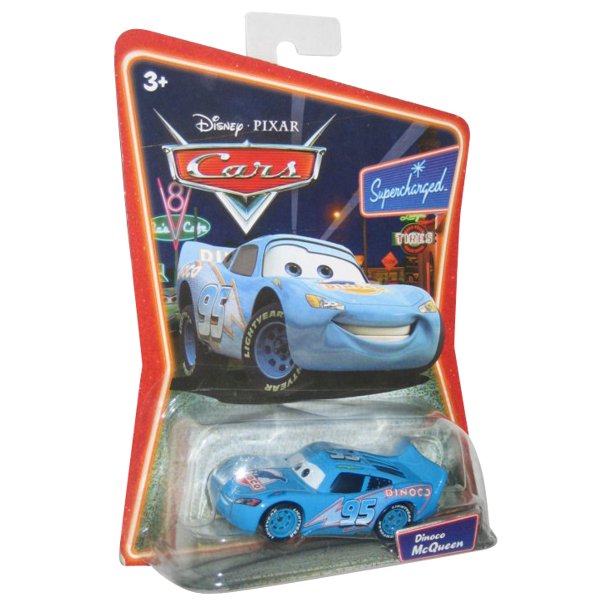 Disney Cars Movie Dinoco Lightning Mcqueen Supercharged Toy Die Cast Car Walmart Com Walmart Com