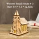 thumbnail image 4 of Kit de Casas Navideñas de Madera Iluminadas Hechas a Mano | Decoraciones Navideñas para Pintar | Iluminación Suave y Acogedora | Diversión Familiar | Regalo para Decorar La Repisa de La Chimenea, 4 of 5