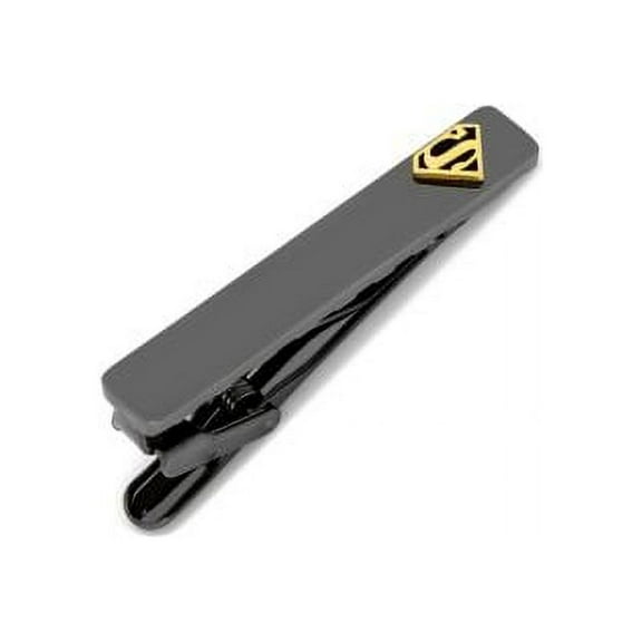 DC Superman Black and Gold Tie Clip