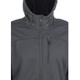 thumbnail image 4 of Avalanche Men's Soft Shell Hooded Fleece Lined Zip Up Jacket, 4 of 5