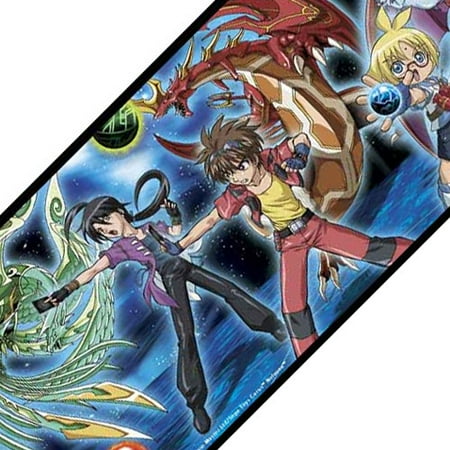York Wallcoverings 12440216 Bakugan Battle Brawlers Wall Accent Border Roll
