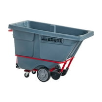 Brute - Container truck - mobile - roto-molded resin - gray
