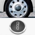 thumbnail image 1 of 133mm Hub Cap for Fiat 500 - Silver Wheel Center Accessory, 1 of 4