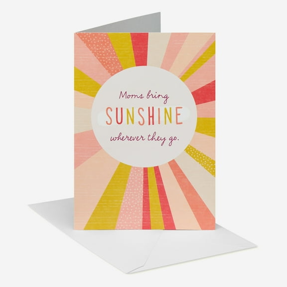 American Greetings Mother's Day Card (Sunshine and Love)