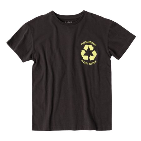 

KIDPIK Boys Short Sleeve Recycle Graphic T-Shirt Size: 2T - XL (14)