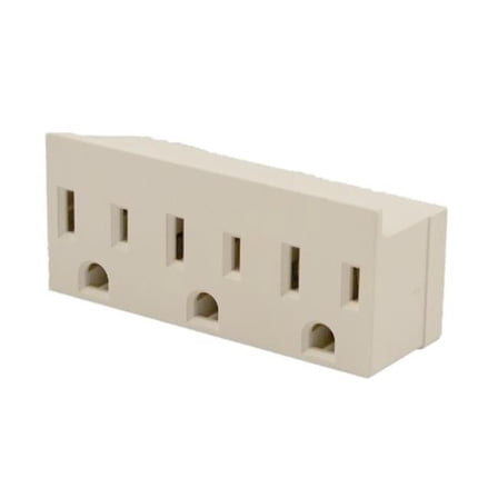 Adapter Tri Tap Ugr Wht 007-00697-00W