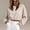 Khaki, variant on Cropped Sweatshirt for Women Oversized Crewneck Cotton Long Sleeve Crop Pullover Casual Lightweight Boxy Sweater Fall Winter XXL