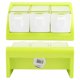 thumbnail image 4 of Organizador de caja de condimentos para almacenamiento de condimentos Estante de especias de pared verde, 4 of 8