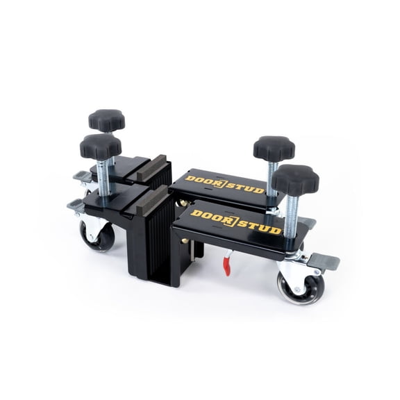 Door Stud Pro Series Door Installation Kit, Black