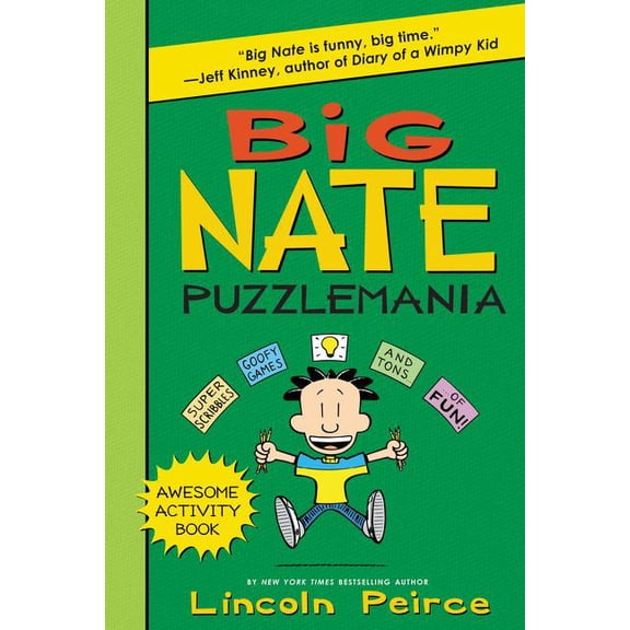 Big Nate Activity Book Big Nate Puzzlemania, Book 6, (Paperback)