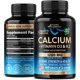thumbnail image 1 of Suplemento de calcio NUTRAHARMONY Calcium 1200 mg con vitamina D3 y K2, 1 of 7