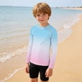 thumbnail image 6 of JOANKDMI Long Sleeve Swimwear Tops for Boy 13-14 UPF 50+ Sun Protective Rashguard Shirts Quick Drying Athletic Swim Tees for Water Sports Vacation Swimming Lessons, 6 of 9