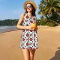 thumbnail image 3 of Disketp Insects para Vestido sin Mangas para Mujeres, Vestidos de Verano para Mujeres, Casual y Holgado para la Playa, 3 of 7