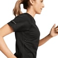 thumbnail image 1 of Playera Puma Mujer Run Cloudspun Tee Negro Deportivo negro XS, 1 of 4