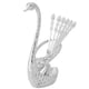 thumbnail image 3 of Cuchara de Acero Inoxidable ANGGREK Con Forma de Cisne, 3 of 5