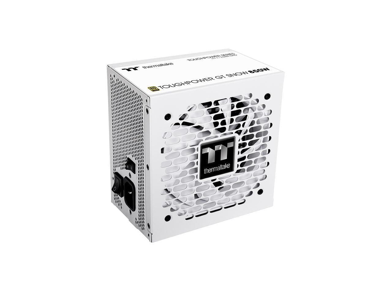 Thermaltake TOUGHPOWER GT Snow 850W - Snow - Internal - 120 V AC, 230 V AC Input - 3.3 V DC, 5 V DC, 12 V DC, -12 V DC, 5 V SB Output - 850 W - Active PFC - 1 +12V Rails - PCI Express Connector - 1...
