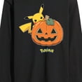 thumbnail image 3 of Pokémon - Pikachu Pumpkin - Men's Long Sleeve T-Shirt, 3 of 5