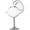 E, variant on BinKFF Cocktail Glasses Bird Shaped Cocktail Wine Glass Bird glasses Drinking Unique Champagne Coupe Glass Bird Shape Martini Goblet Cups Glassware for KTV Home Bar Club
