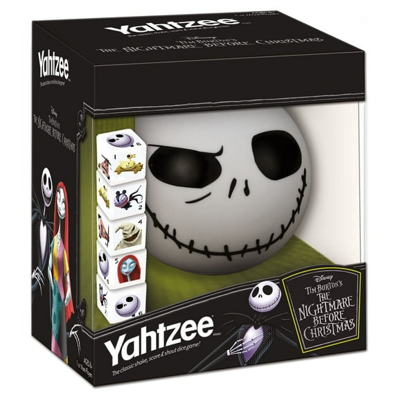 USAopoly Yahtzee The Nightmare Before Christmas Dice Games
