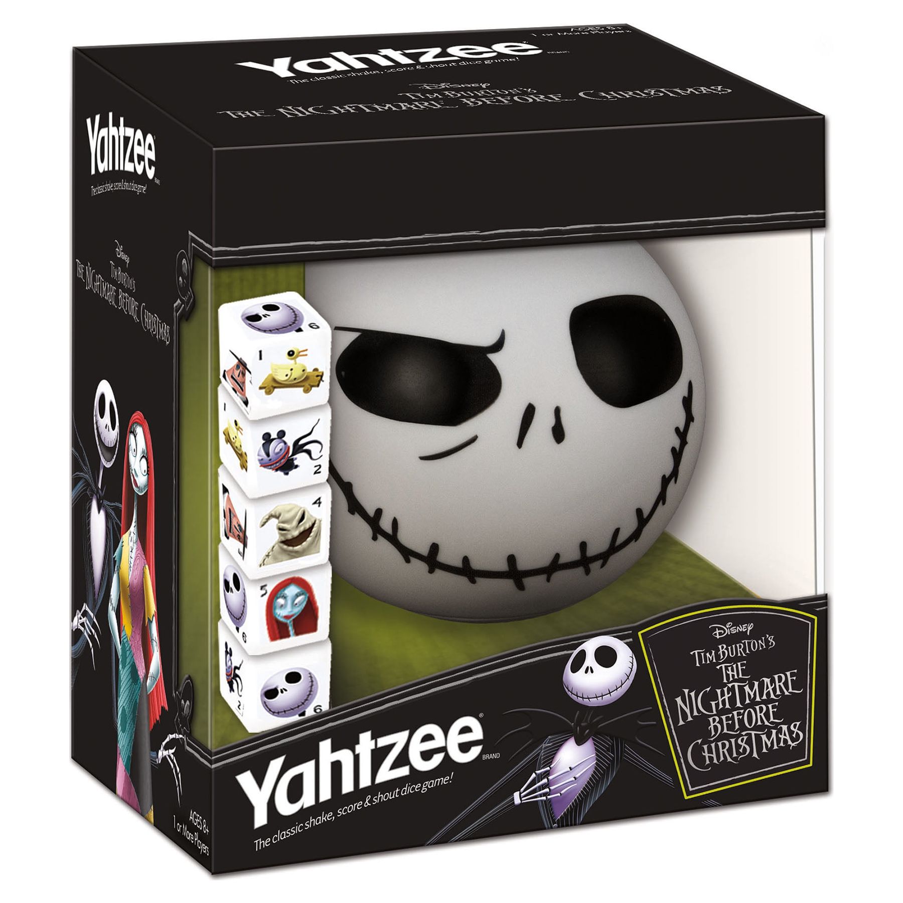 Yahtzee The Nightmare Before Christmas Dice Game