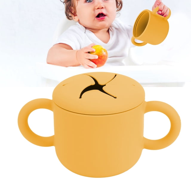 COPA DE ARRRENAMIENTO PARA NIños Pequeños, Silicona Gruesa Dura Duradera Suave y Copa de Abrenamiento para Beber Para El Hogar para Casa