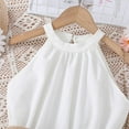 thumbnail image 7 of Qingpeng Girls Summer Dress Halter Neck Sundress A-Line Swing Party Dresses for 6-13 Years, 7 of 7