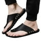 thumbnail image 4 of Chanclas de verano para hombre, zapatillas de playa, cómodas zapatillas con punta abierta y correa en T Wmkox8yii 123q651, 4 of 7