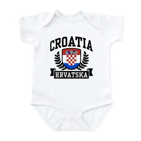 

CafePress - Croatia Hrvatska Infant Bodysuit - Baby Light Bodysuit Size Newborn - 24 Months