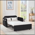 thumbnail image 4 of 53" Convertible Sleeper Sofa Bed with 2 Removable Armrests and USB Power Port, 4 of 20
