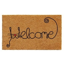 Calloway Mills Kitty Curlicue Outdoor Doormat 17" x 29"