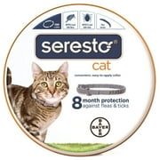 New Seresto 81857952 Adjustable Cat Flea & Tick Collar, Each
