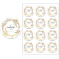 thumbnail image 4 of Pegatinas personalizadas para invitaciones de boda, sellos de dulces, favores, Cajas de Regalo, etiquetas de papel adhesivas, 4,5 cm, 96 unidades, 4 of 4