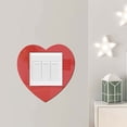thumbnail image 3 of Switch Mirror Wall Etiqueta de pared Interruptor de superficie liso de plástico Accesorios de las paredes de alta viscosidad Vecal para el baño del dormitorio 5 piezas Advancent HA028516-00, 3 of 7