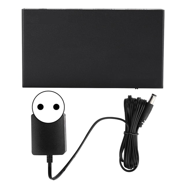 Conmutador adaptador divisor de metal HDMI 1x2 18G 4K2K @ 60Hz HDCP2.2 4:4:4 (100-240V) UE