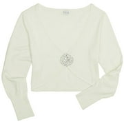 Women's Bolero Sweater With Rhinestones