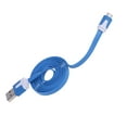 thumbnail image 2 of Miangastore Câble de Charge Rapide Android Durable, Nouille Plate Micro USB, Câble de Charge Rapide pour Tablette, Téléphone Intelligent, Téléphone Cellulaire, Lecteur MP3 (Bleu), 2 of 8